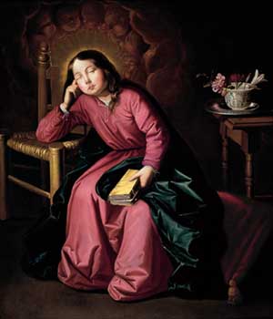 virgen zurbaran